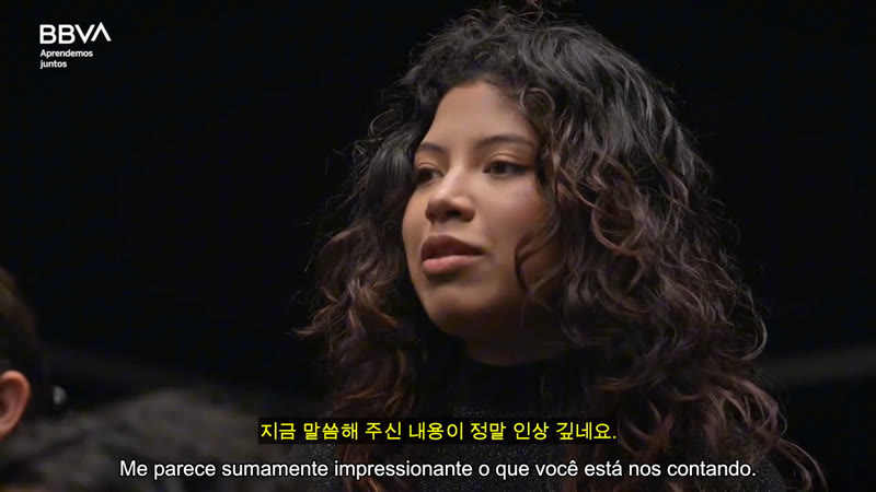 Portuguese to Korean science feature subtitle localization sample